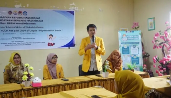 Tim Dosen UNP Tanamkan Literasi Iklim Sejak Dini di SDN 02 Payakumbuh