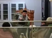 Di Masjid Ukhuwah Maigus Nasir Ingatkan Bencana, Kembali ke Jalan yang Benar