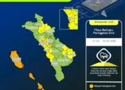 Peringatan Dini Cuaca BMKG Sumbar, Potensi Hujan Lebat di Sejumlah Wilayah