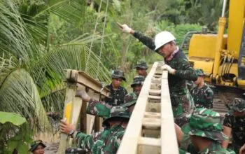 Pemasangan Jembatan Bailey Padang Mantuang Dipercepat
